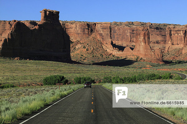 Arches National Park  Utah  Usa.