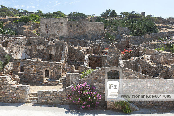 gebraucht Lepra Europa Ruine Geschichte Kreta Griechenland