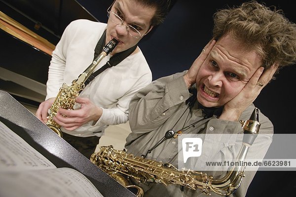Two Saxophonists