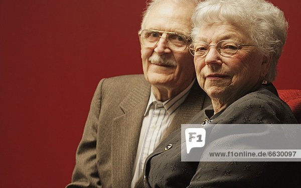 A Contented Senior Couple