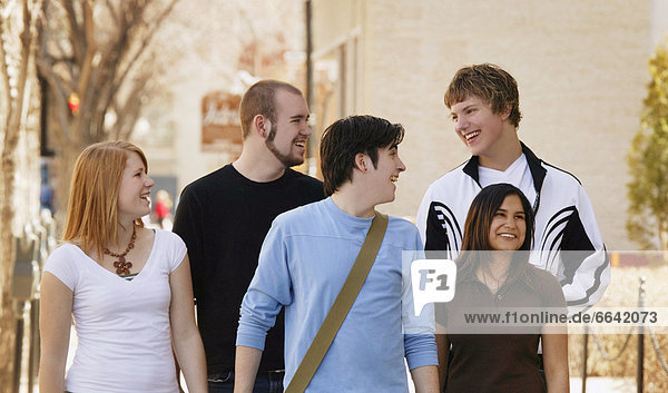 Friends Walking