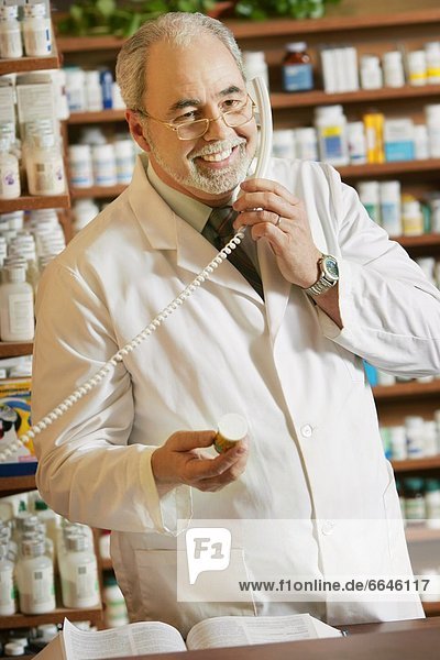 Pharmacist On The Phone