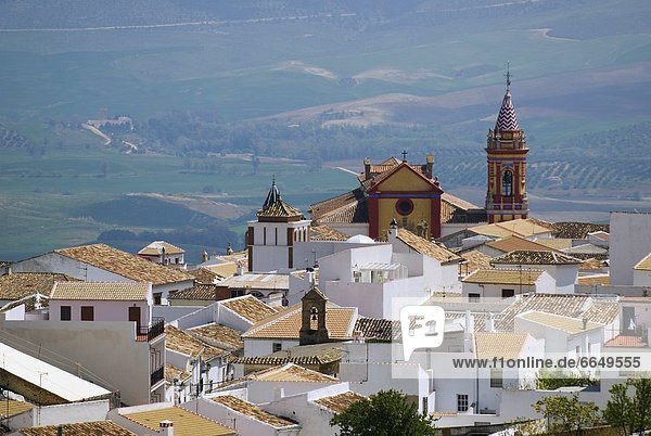 Dorf Natürlichkeit Andalusien Spanien