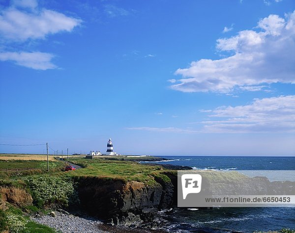 Hook Lighthouse  Hook Peninsula  County Wexford  Ireland