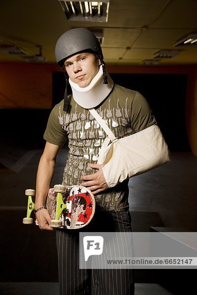 Verletzung  Skateboarding