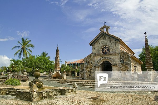 Stone Church  Alto De Chavon  La Romana  Dominican Republic