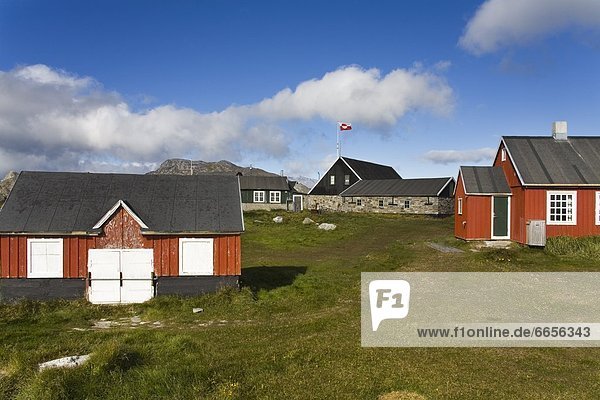 Museum In Nanortalik Port  Island Of Qoornoq  Province Of Kitaa  Southern Greenland  Kingdom Of Denmark