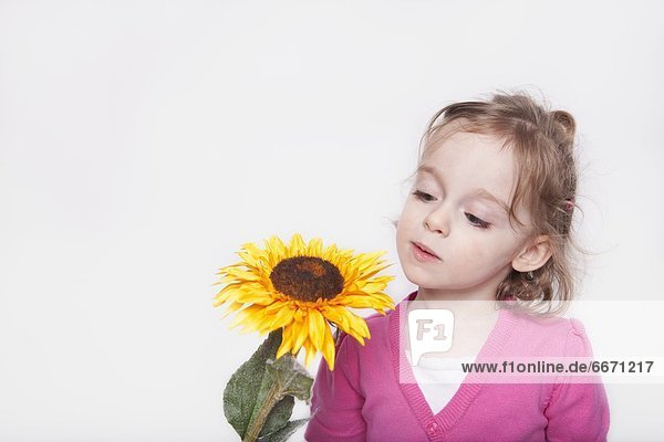 Child With Sunflower