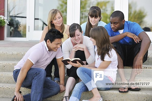 A Diverse Group Of Christian Young Adults