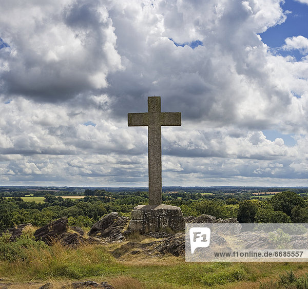 Cross in Brittany  France