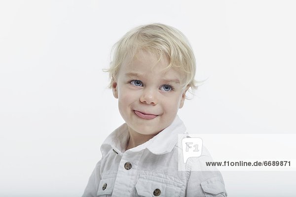 Portrait  Junge - Person  blond