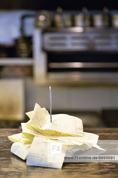 Diner Reciepts