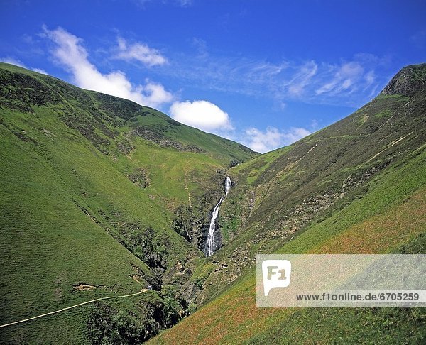 The 200' Grey Mares Tail  Near Moffat  Dumfries  Scotland