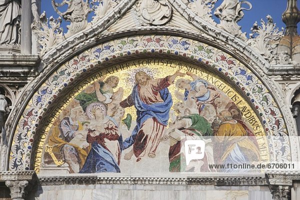 Markusplatz  Basilika  Italien  Mosaik  Venedig