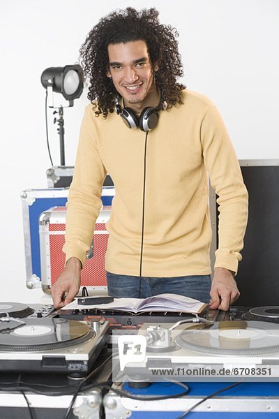 Gerät  Musik  mischen  DJ
