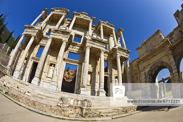 'Library Of Celsus  Ephesus  Turkey