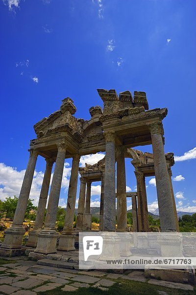 Ruins Of Ancient Temple Of Venus  Aphrodisias  Turkey
