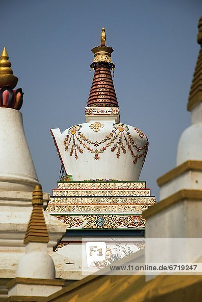 The Stupa At Swayambhunath  Kathmandu  Nepal