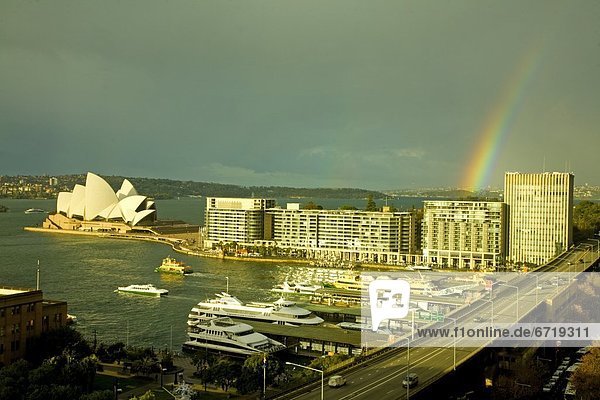 Australien Regenbogen Sydney Sydney Opera House