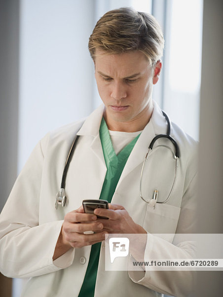 Doctor text messaging