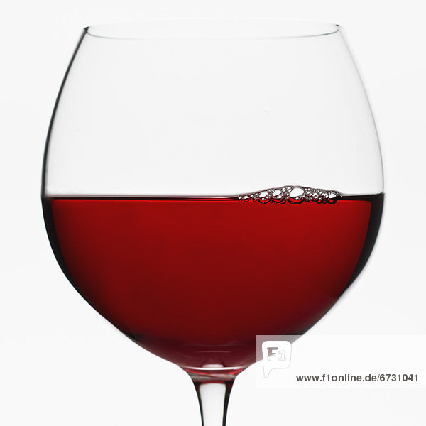 hoch oben nahe Glas weiß Rotwein Hintergrund