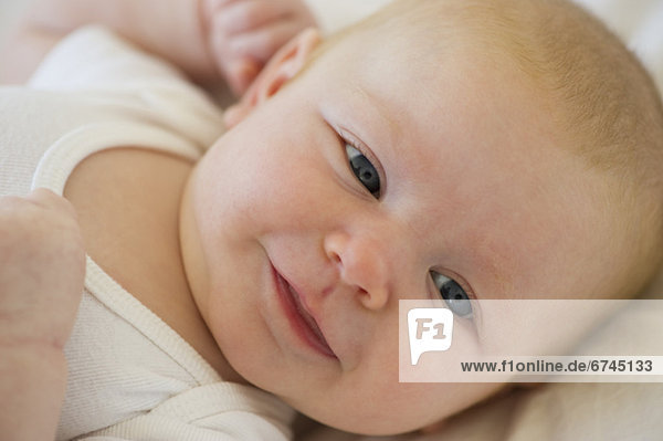 Smiling infant