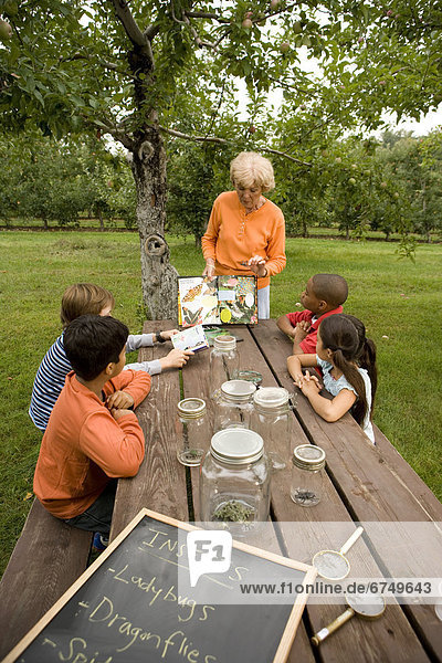 Science Class on Apple Farm