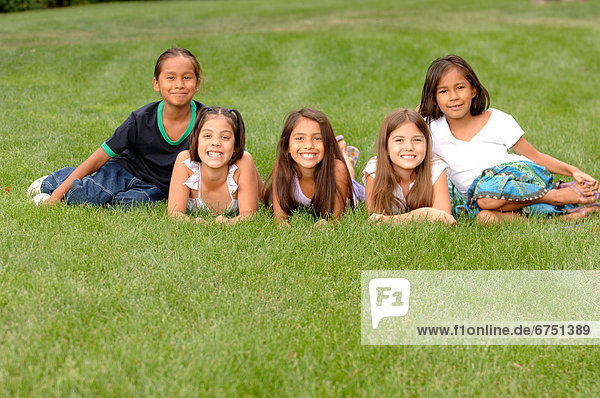 Group of Kids on Grass