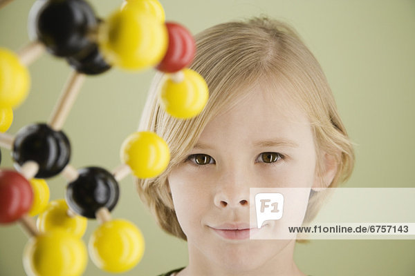 Junge - Person  Modell  Molekül