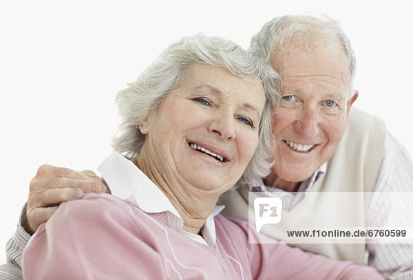 Affectionate älteres Paar
