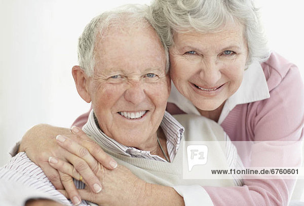 Affectionate älteres Paar