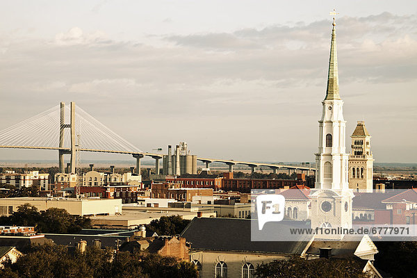 Vereinigte Staaten von Amerika USA Stadtansicht Stadtansichten Savannah