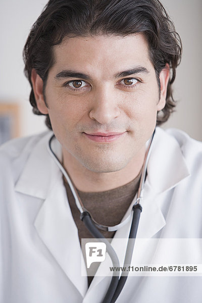 Porträt von männlichen Arzt