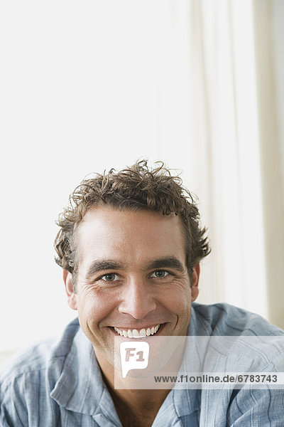 Portrait of smiling mature man