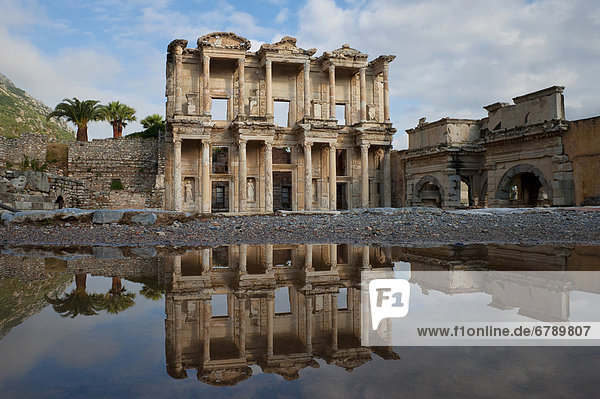 Celsus Library  Ephesus  Izmir Province  Turkey