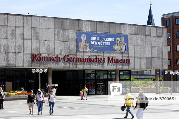 Romano-Germanic Museum  Cologne  North Rhine-Westphalia  Germany  Europe  PublicGround