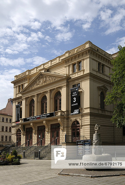 Landestheater  Altenburg  Thüringen  Deutschland  Europa  ÖffentlicherGrund