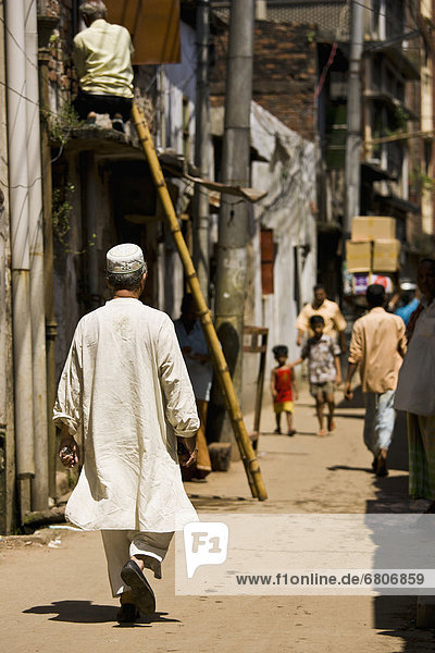 Mensch  Menschen  gehen  Straße  Großstadt  Hauptstadt  Bangladesh