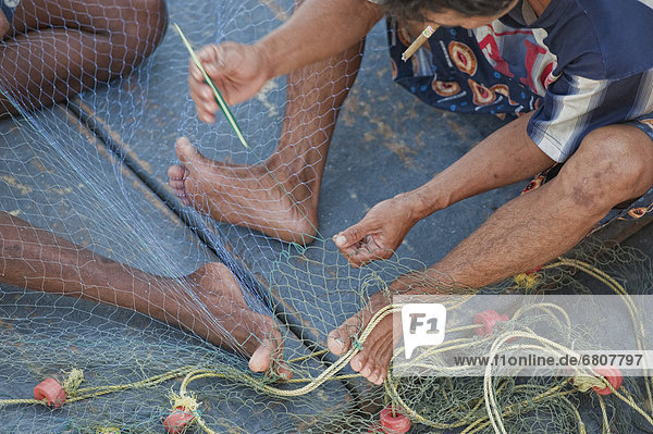 Fisch  Pisces  Mann  fangen  Start  Produktion  Netz  angeln  übergeben