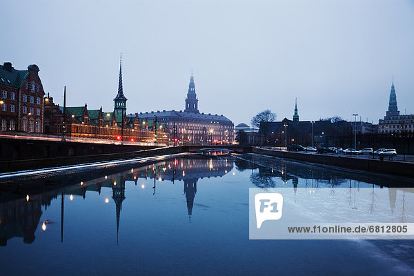 Palast  Schloß  Schlösser  über  Kopenhagen  Hauptstadt  Ansicht  ersetzen