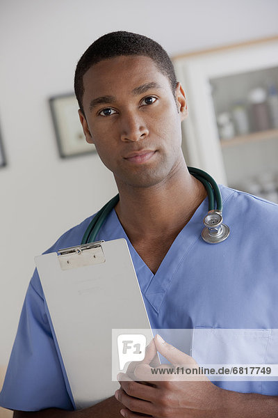 Portrait of young doctor