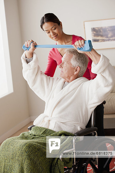 Patientin  Interior  zu Hause  Senior  Senioren