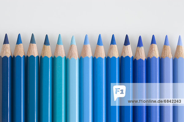 Farbaufnahme,  Farbe , Bleistift , blau , Schatten