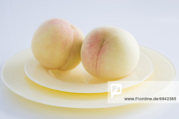 Weiße Pfirsiche