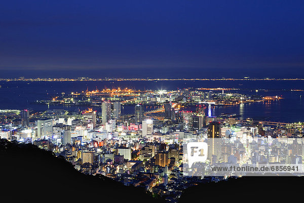 Stadtansicht  Stadtansichten  Großstadt  Hyogo  Honshu  Japan  Kobe