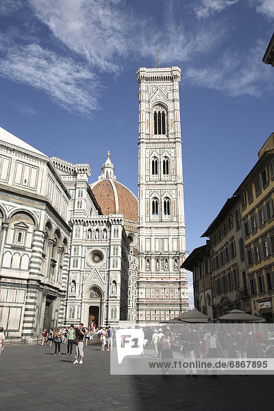 Bell Tower of Giotto  Florence  Italy