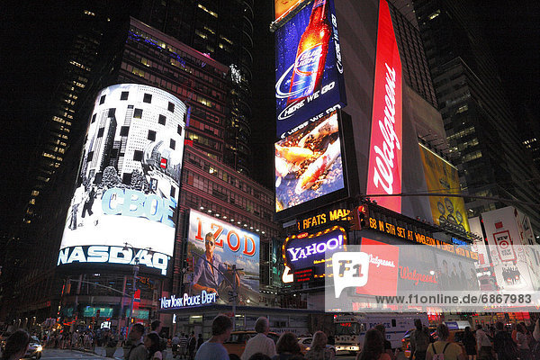 Time Square at Night