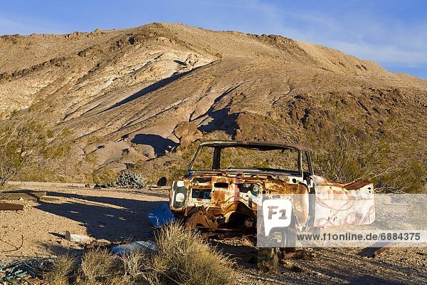 Rhyolite ghost town  Beatty  Nevada  United States of America  North America