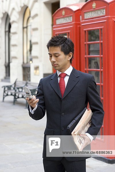Businessman in London