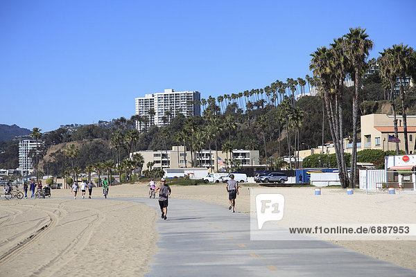 The Strand  Santa Monica  Los Angeles  California  United States of America  North America